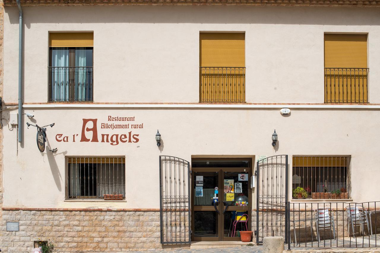 Hotel Ca L´Ángels Prat de Comte Exterior foto