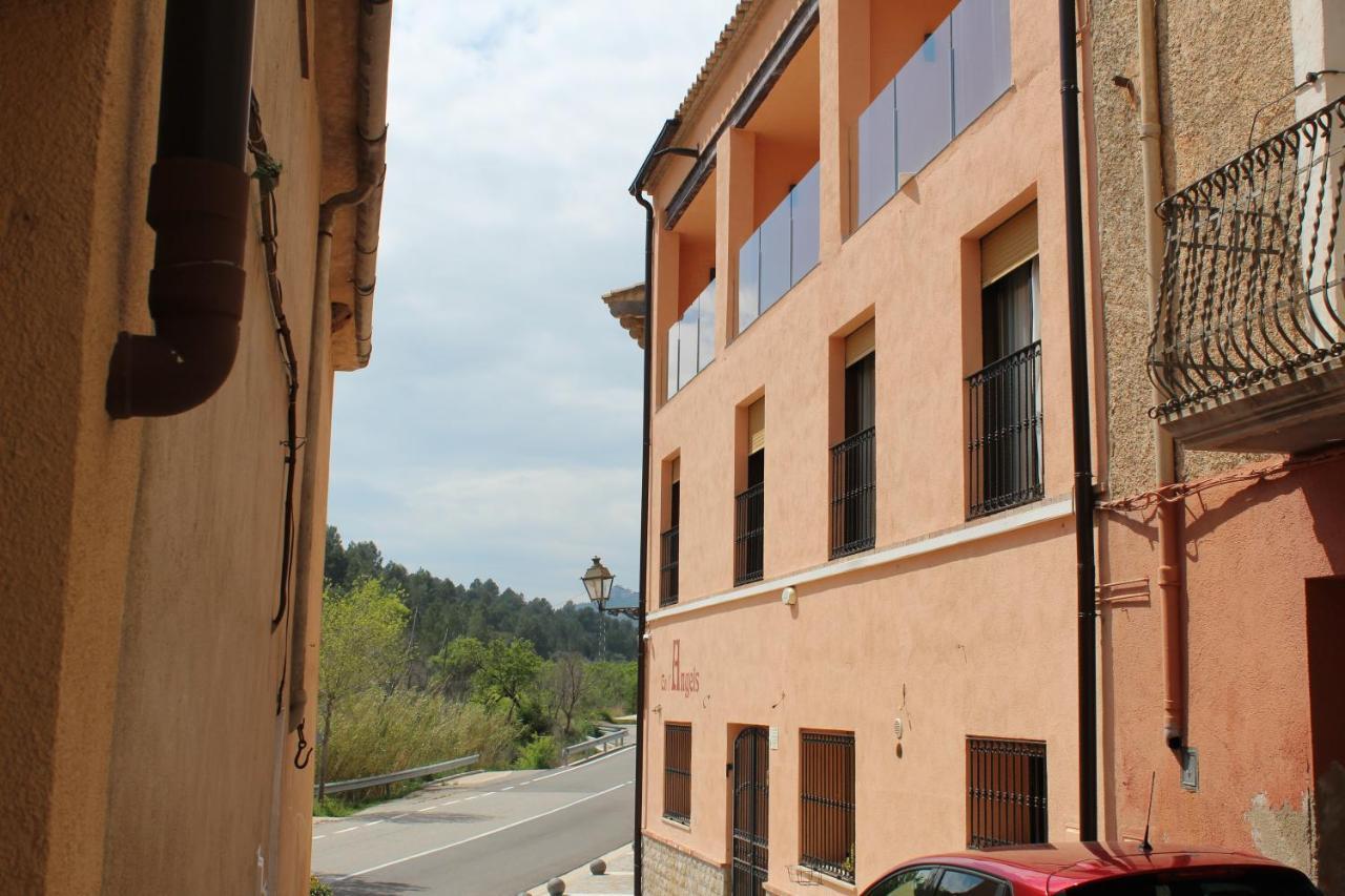 Hotel Ca L´Ángels Prat de Comte Exterior foto